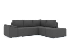 Диваны угловые в гостиную, Диван-кровать угловой Хавьер  ПБ еврокнижка, велюр