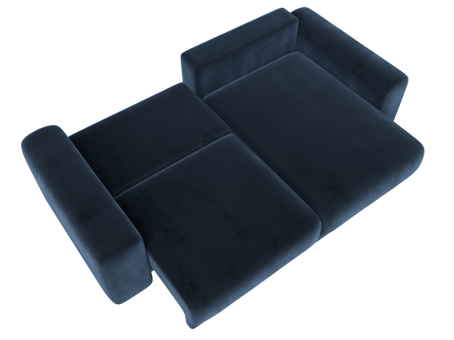 Диваны угловые в гостиную, Диван угловой Лига-056 НПБ угол универсальный, велюр TOWER