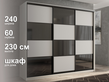 Шкаф-купе 3х дверный Кааппи 13 240х60