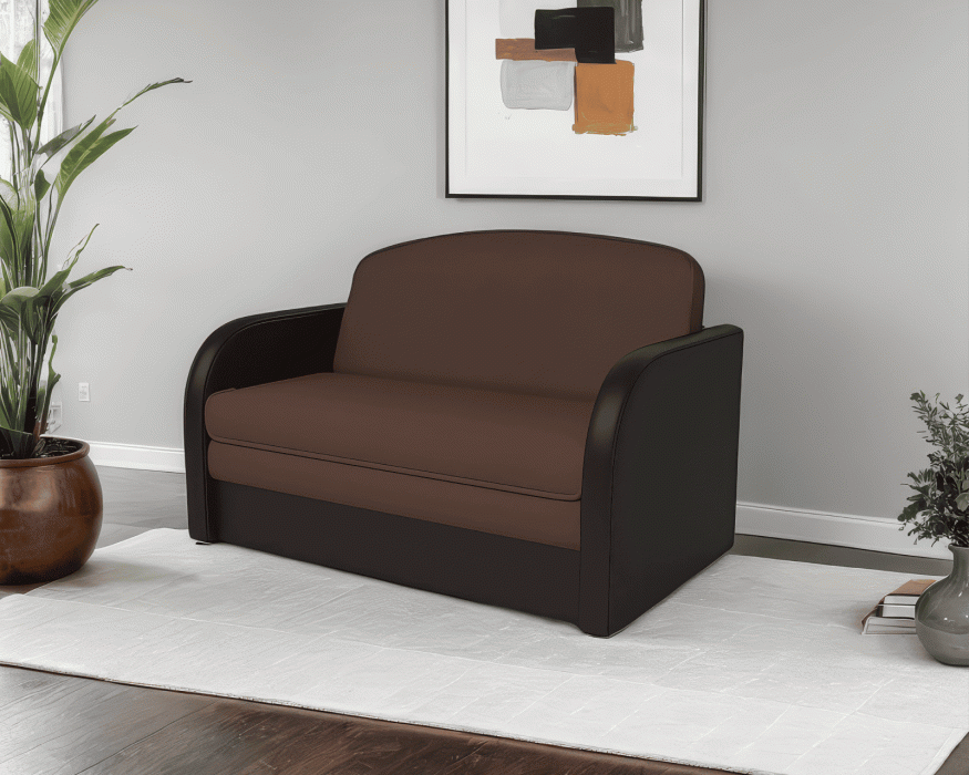 Диваны кровати со спальным местом, Диван прямой выкатной Малютка (Рогожка)