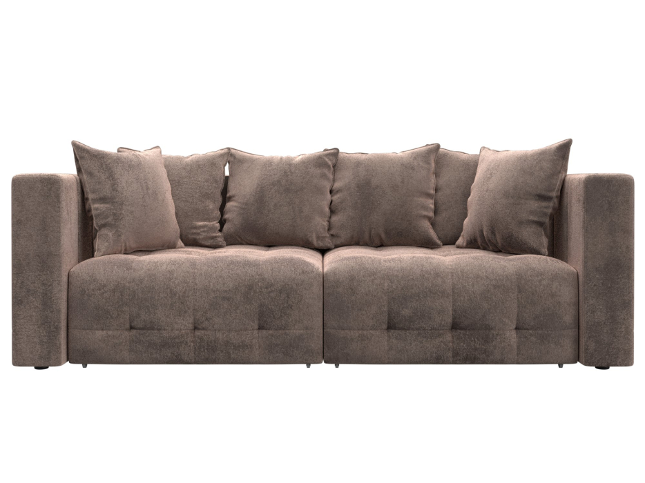 Дизайнерские диваны для гостиной, Диван прямой Лига-052 НПБ, велюр TOWER