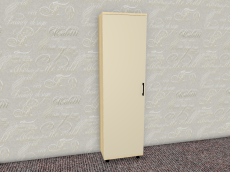 Шкафы одностворчатые, Модульная система Грейс Шкаф ШК-5077  Ясень Асахи