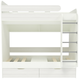 Двухъярусная кровать Юниор 5 80х190, Белый