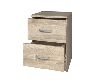 Тумба прикроватная Фреш два ящика ТКФР 2