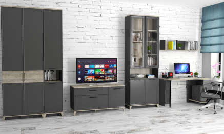 Модульная система AURELIO (модуль 54) Шкаф для одежды 2-дв Стандарт