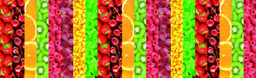 Кухонный фартук Ассорти 3000x600x1.5 мм глянец