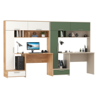 Прямые компьютерные столы, Два стола письменных Лайт 03.243Н