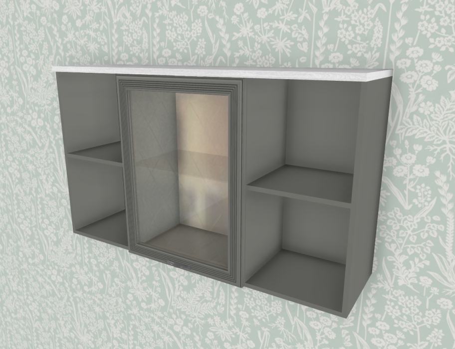 Настенные полки, Модульная система Карина Антресоль АН-1023