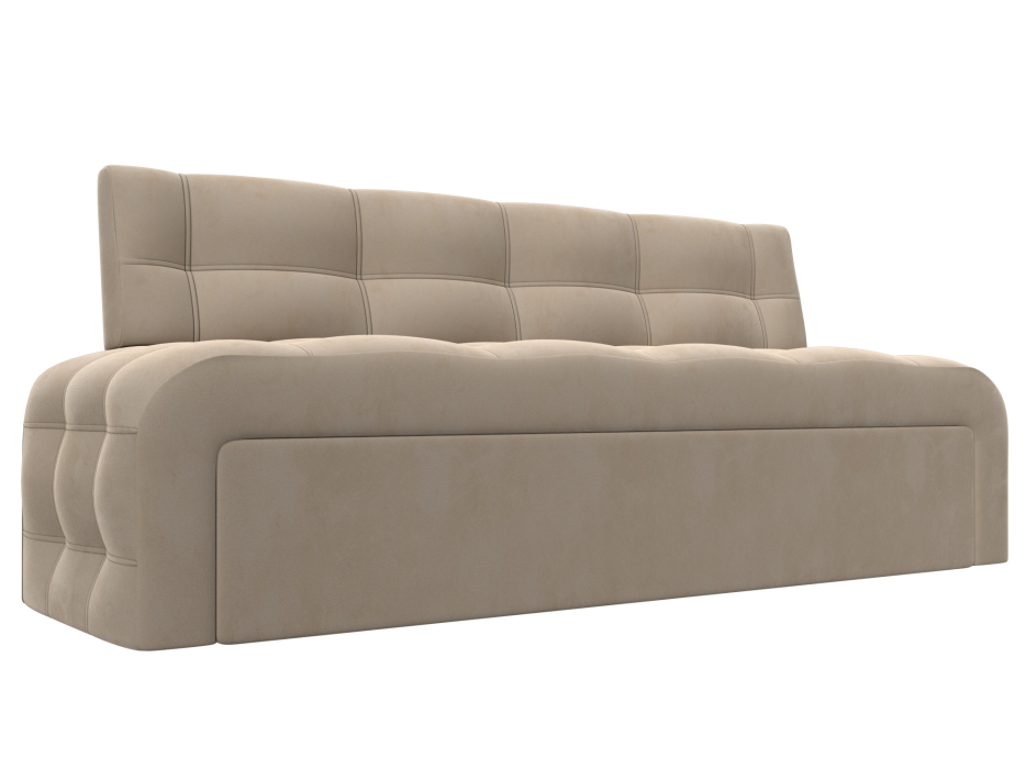 Диваны прямые кухонные, Диван кухонный прямой Люксор, велюр