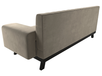 Прямой диван Мюнхен Люкс, микровельвет