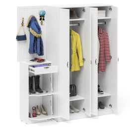 П-6 прихожая компоновка № 15 МДФ фрезеровка прованс