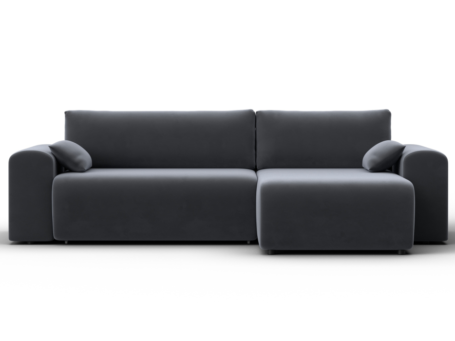 Диваны угловые в гостиную, Диван угловой Лига-099 угол универсальный, велюр SEVEN