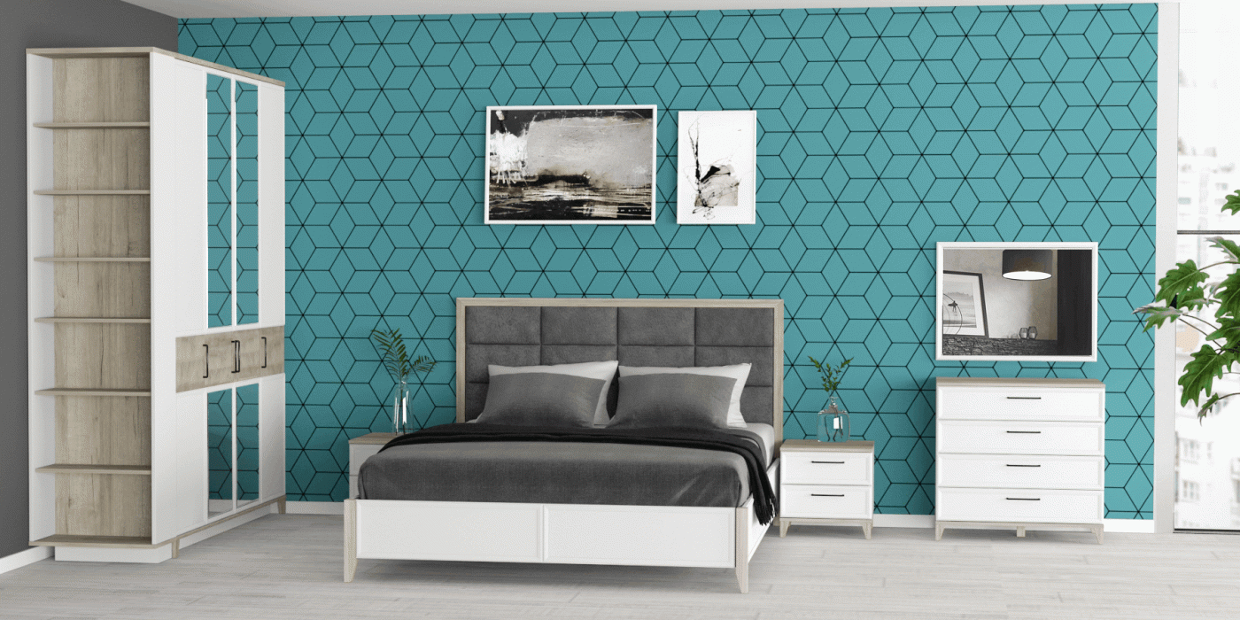 Комоды, Модульная система AURELIO (модуль 6) Комод с 4 ящ