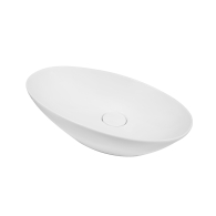 Раковины для ванных комнат, Умывальник Триумф-56*33 ш*г овал  на столешницу (Dreja)