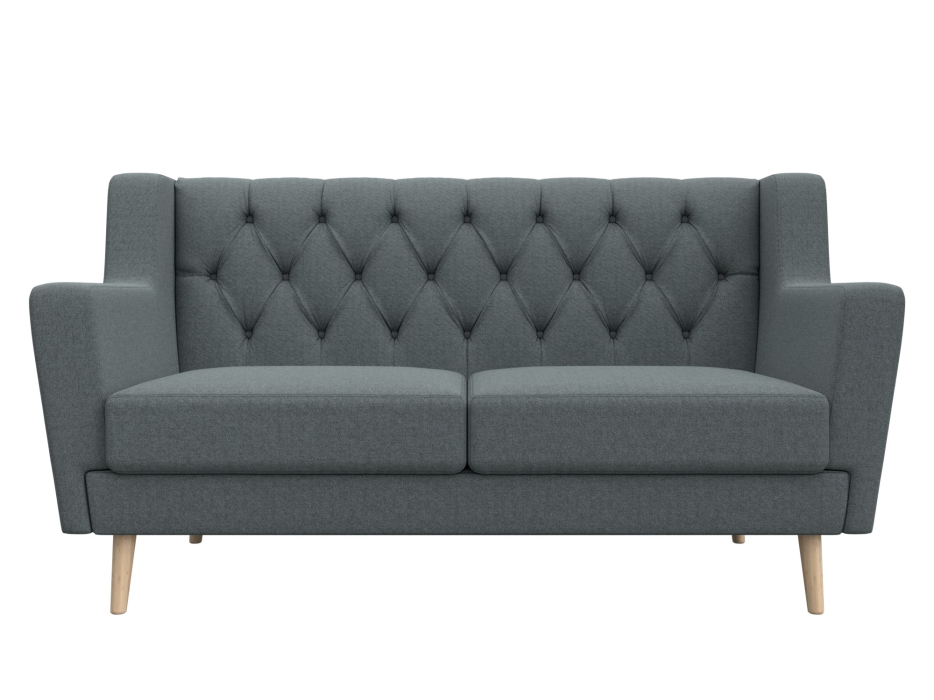 Диваны прямые кухонные, Диван кухонный прямой Брайтон 2 Люкс, рогожка Амур