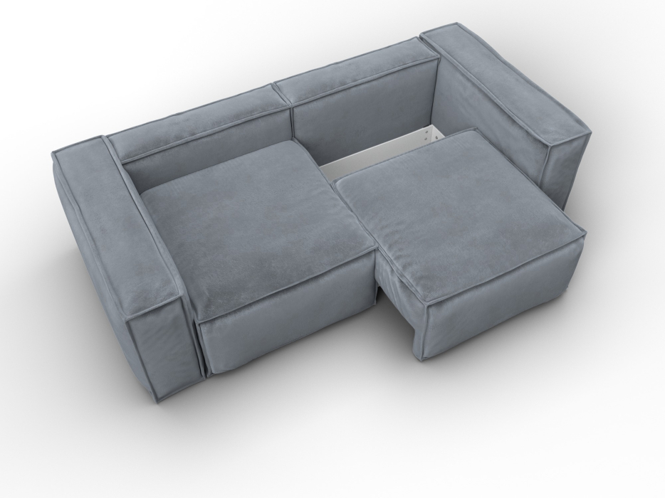 Диваны с ящиком для белья, Диван прямой Лига-081 НПБ, велюр TOWER