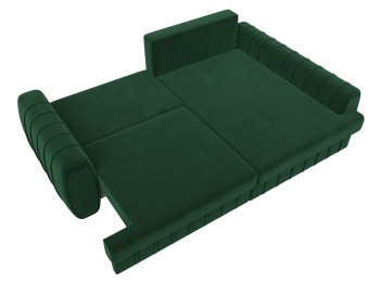 Диван угловой Лига-057 НПБ угол правый, велюр SEVEN