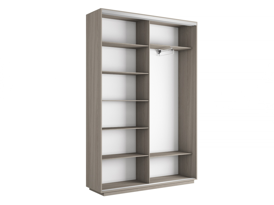 Шкафы-купе 2-х дверные, Шкаф-купе Экспресс Элемент дуо 2200 x 1400 x 450