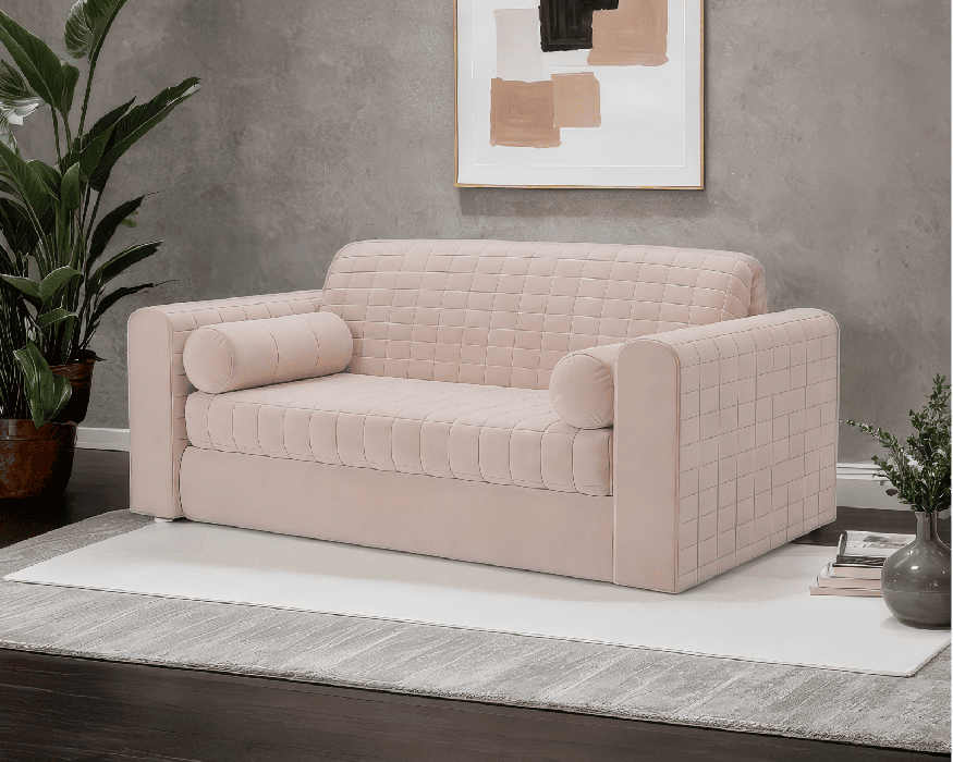 Диваны с ящиком для белья, Диван аккордеон Барон №5 НПБ 140х200 Микровелюр