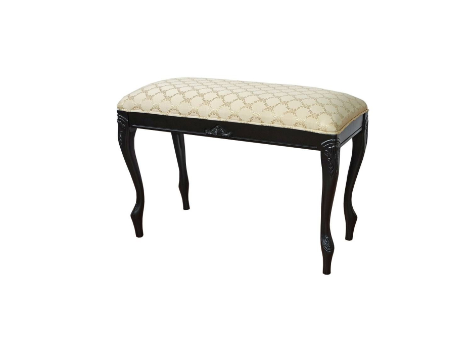 Банкетка в прихожую, Банкетка Б-7 / Тон 305 Черный / Андрис Бежевый Соты 