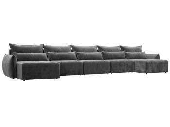 Диван п-образный Лига-051 НПБ МегаЛонг, велюр TOWER