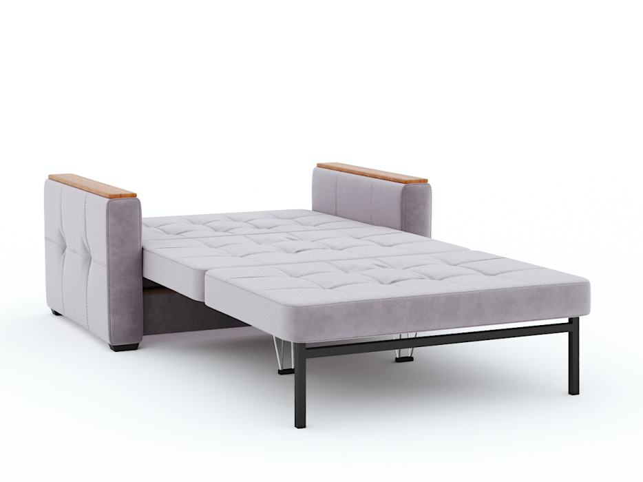 Диваны с ящиком для белья, Диван-кровать Этро Вуд, велюр