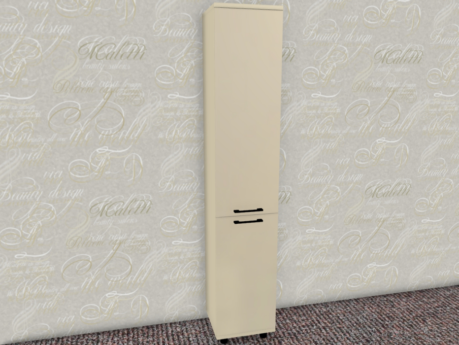 Шкафы одностворчатые, Модульная система Грейс Шкаф ШК-5076  Серый Кашемир