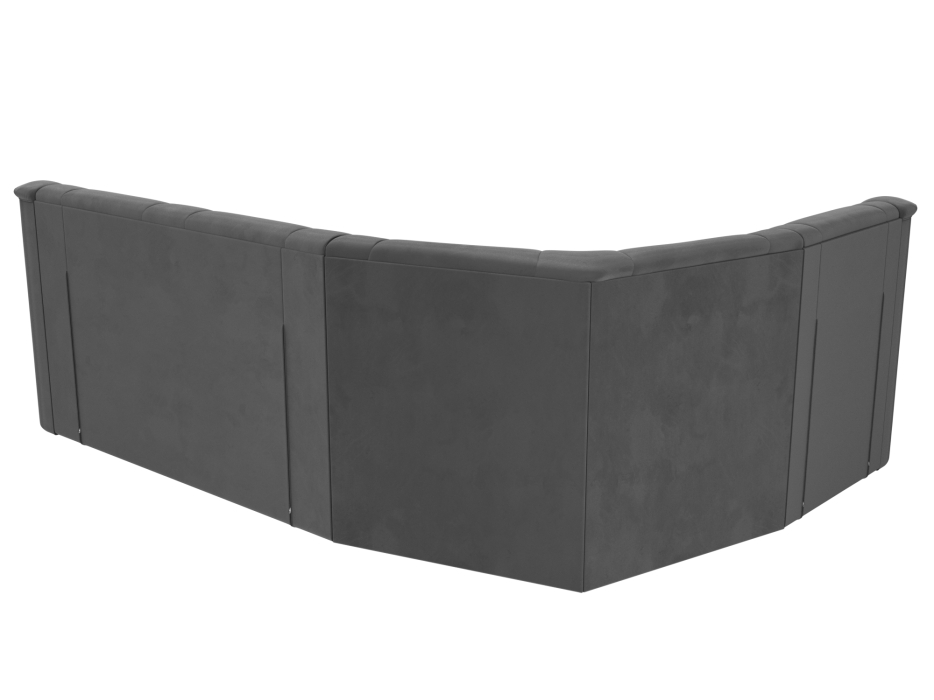 Диваны угловые в гостиную, Угловой диван Карелия левый, велюр