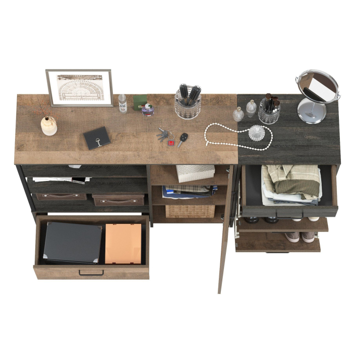 Прихожие, Тумба для обуви Трувор 13.241.06 с комодом с тремя нишами