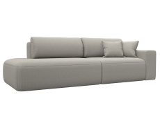 Диваны еврокнижки, Диван прямой Лига-036 НПБ Модерн подлокотник справа, рогожка Амур