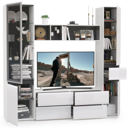 Стенка для гостиной Сидней Комплектация № 23