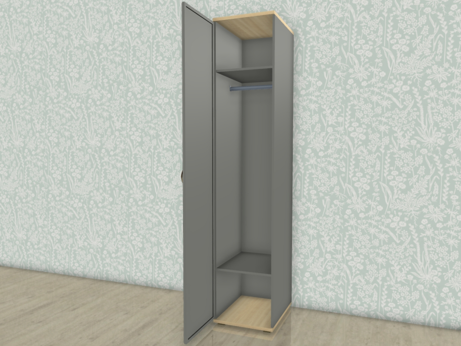 Шкафы одностворчатые, Модульная система Карина Шкаф ШК-1021