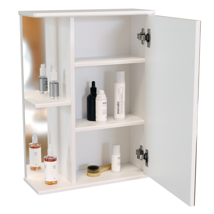 Стеллажи и полки, Шкаф навесной Стандарт-50 правый без подсветки (ПВХ)