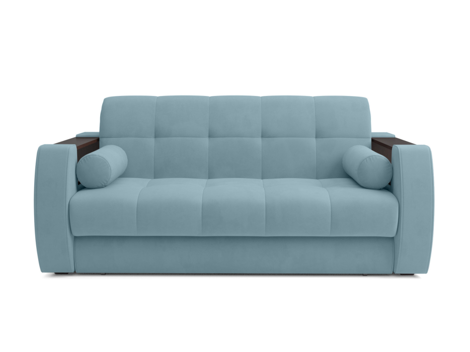 Диваны с ящиком для белья, Диван аккордеон Барон №3 ППУ 120х200 Велюр