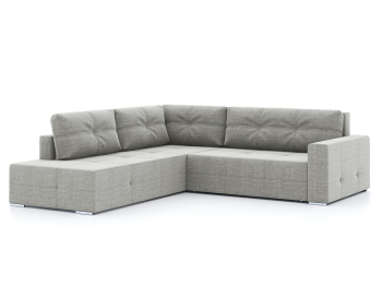 Диван-кровать угловой Леос НПБ, рогожка Люкс