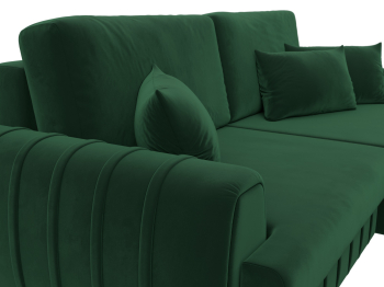 Диван угловой Лига-057 НПБ угол правый, велюр SEVEN