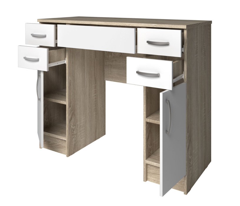 Туалетные столики, Стол туалетный Фреш пять ящиков/две двери СТФР 2