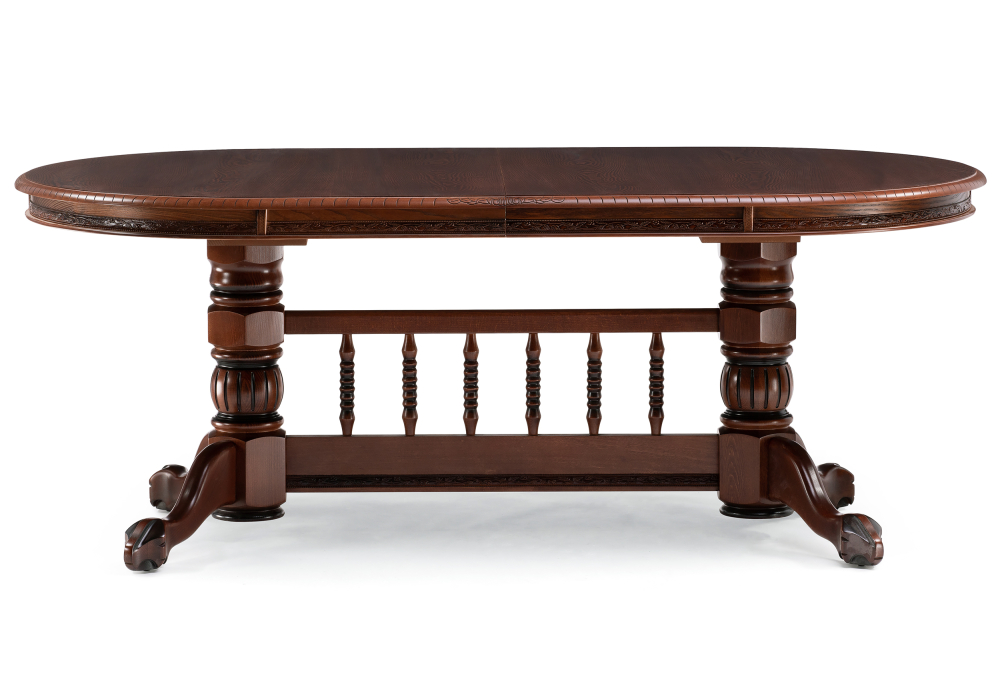 Обеденные столы, Стол деревянный Кантри  (коричневая патина)