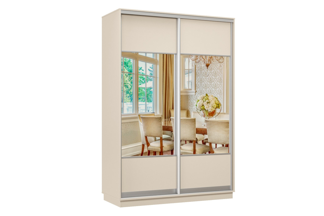 Шкафы-купе, Шкаф-купе Премьер Лайт 10 (05;05) двухдверный