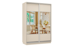 Шкафы-купе, Шкаф-купе Премьер Лайт 10 (05;05) двухдверный