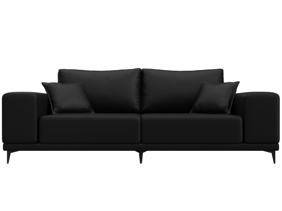 Диваны кровати со спальным местом, Прямой диван Льюес, экокожа