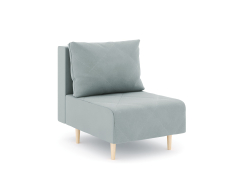 Кресло для отдыха, Кресло для отдыха Милли без подлокотников, велюр