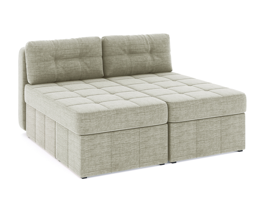 Диваны угловые в гостиную, Диван-кровать угловой Оливер Люкс еврокнижка-трансформер, рогожка