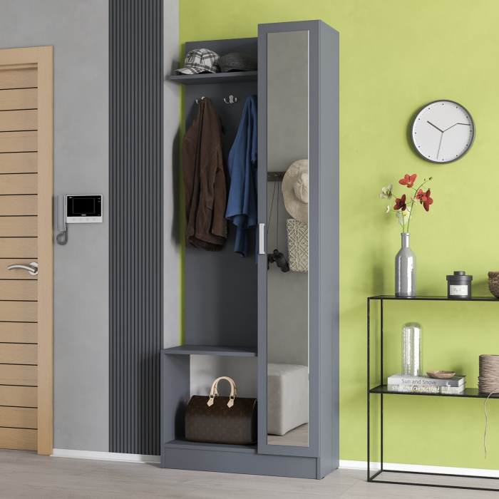 Прихожие, Прихожая с зеркалом в маленькую прихожую РВК Камелия-8