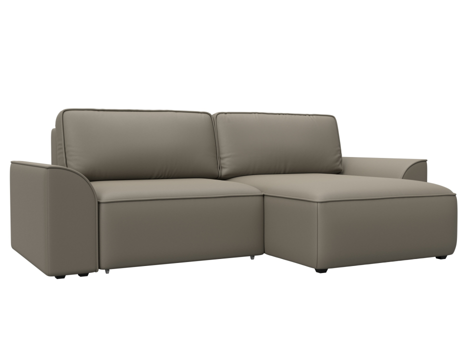 Диваны угловые в гостиную, Диван угловой Лига-048 НПБ, экокожа GRIFON