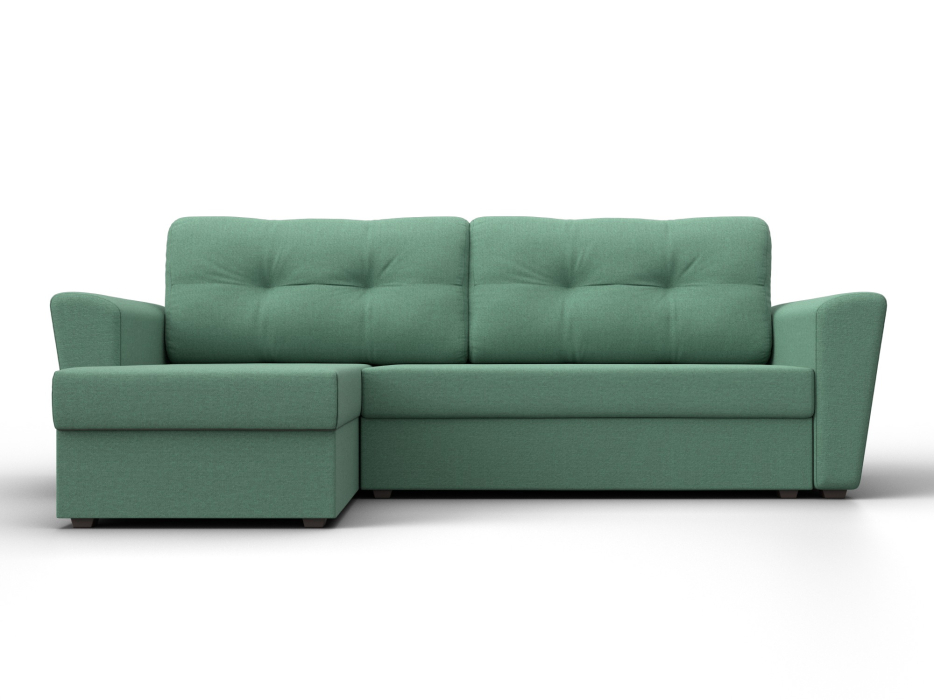 Диваны угловые в гостиную, Угловой диван Амстердам Лайт левый угол, рогожка Амур