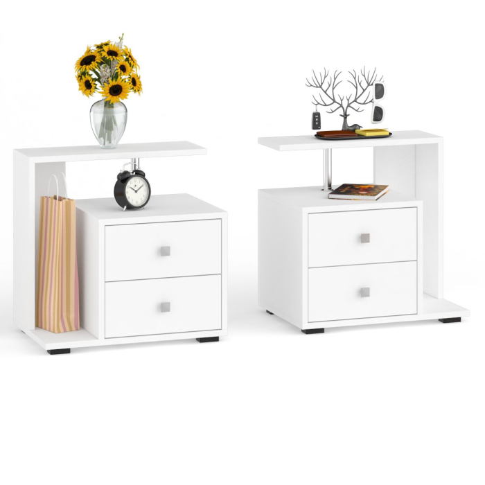 Спальные гарнитуры, Кровать Камелия 1800 с двумя прикроватными тумбами