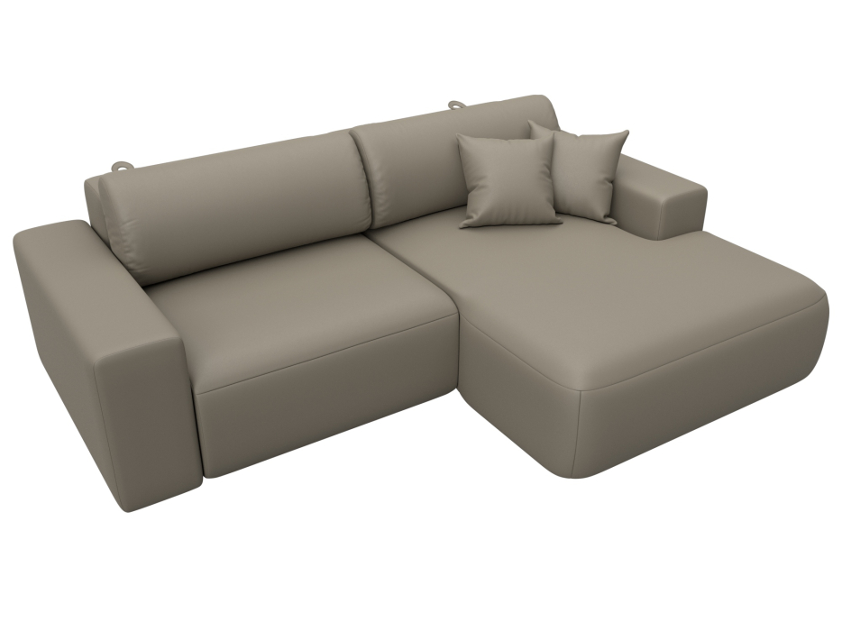 Диваны угловые в гостиную, Диван угловой Лига-036 НПБ Классик правый угол, экокожа GRIFON