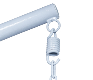 Подвесное кресло Leset Саона, каркас Белый, подушка Зеленое яблоко