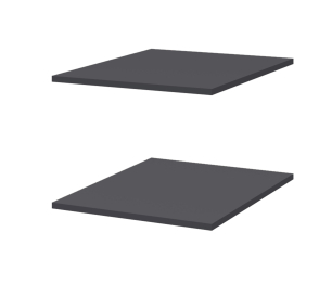 Комплект полок  для шкафа 1-дв. Лаура 464.06